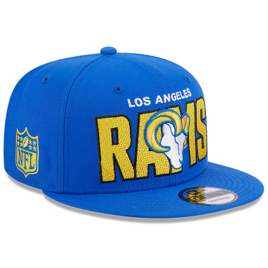 LOS ANGELES RAMS MEN'S 2023 NFL DRAFT ALT HAT 9FIFTY SNAPBACK