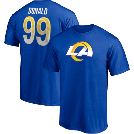 LOS ANGELES RAMS MEN'S AARON DONALD PLAYMAKER T-SHIRT