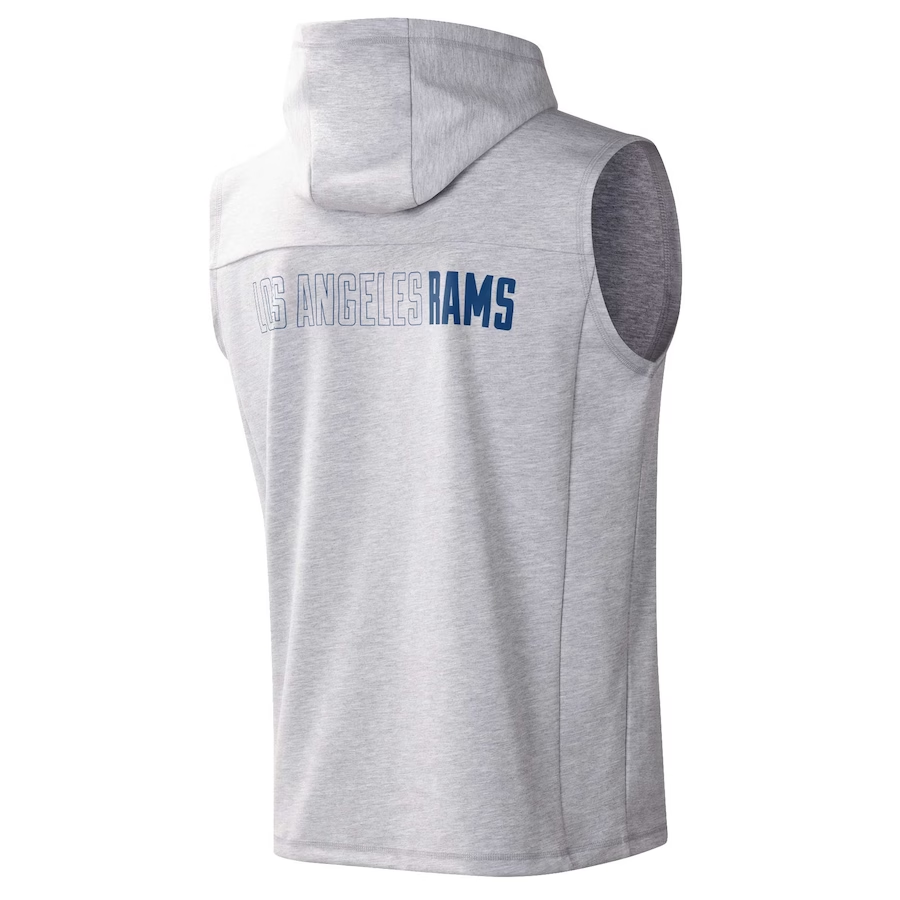 SUDADERA CON CAPUCHA SIN MANGAS ACTION PARA HOMBRE LOS ANGELES RAMS