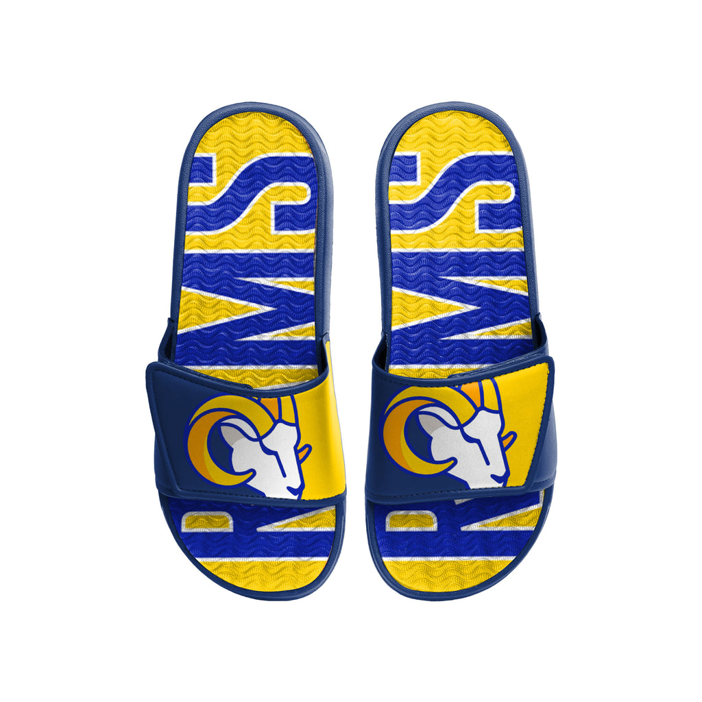 DIAPOSITIVA DE GEL CON LOGO GRANDE PARA HOMBRE LOS ANGELES RAMS