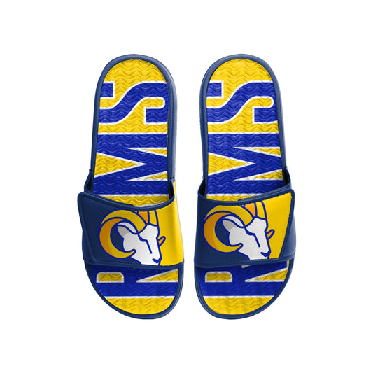 LOS ANGELES RAMS MEN'S BIG LOGO GEL SLIDE