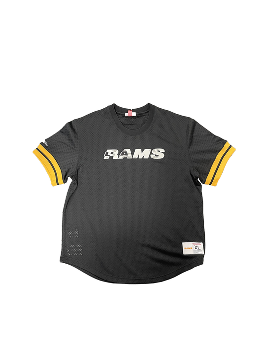 CAMISETA DE MALLA REFLECTANTE DE CAMUFLAJE PARA HOMBRE LOS ANGELES RAMS