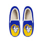 LOS ANGELES RAMS MOCASINES COLOR BLOCK PARA HOMBRE