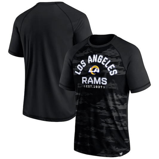 LOS ANGELES RAMS MEN'S HAIL MARY RAGLAN T-SHIRT