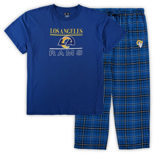 LOS ANGELES RAMS MEN'S LODGE PAJAMA PANT SET