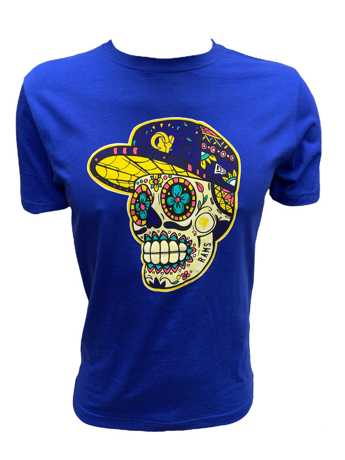 LOS ANGELES RAMS MEN'S SUGAR SKULL T-SHIRT