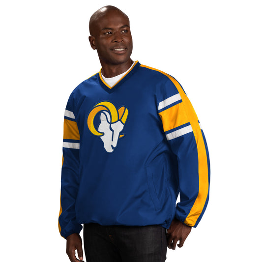 LOS ANGELES RAMS MEN'S SWING ROUTE WINDBREAKER JACKET