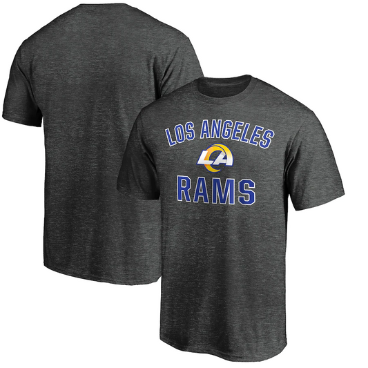 LOS ANGELES RAMS MEN'S VICTORY ARCH TEE - CHARCOAL
