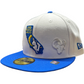 LOS ANGELES RAMS MEN'S WHITE/BLUE STATE 59FIFTY FITTED