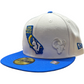 LOS ANGELES RAMS HOMBRE ESTADO BLANCO/AZUL 59FIFTY AJUSTADO