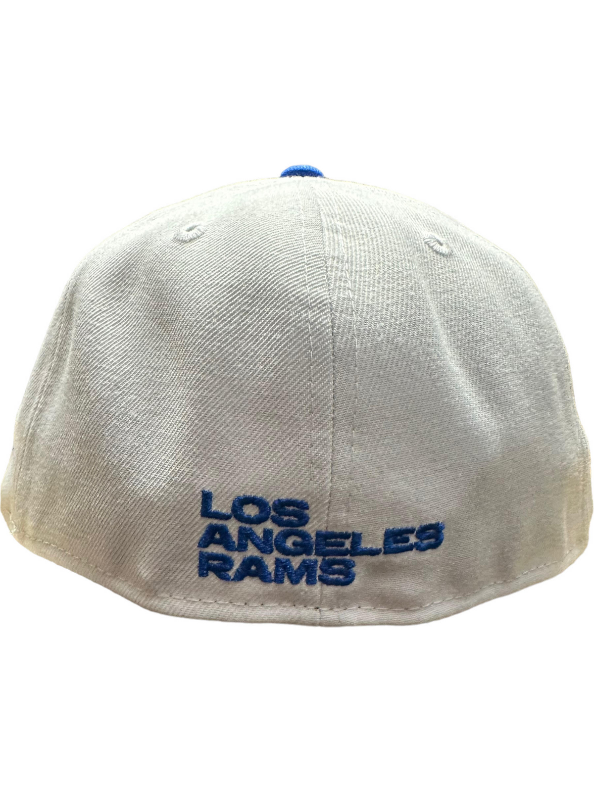 LOS ANGELES RAMS STATE 59FIFTY FITTED HAT - WHITE/BLUE