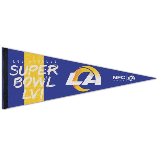 LOS ANGELES RAMS 2021 NFC CONFERENCE CHAMPS PREMIUM BANDERÍN 
