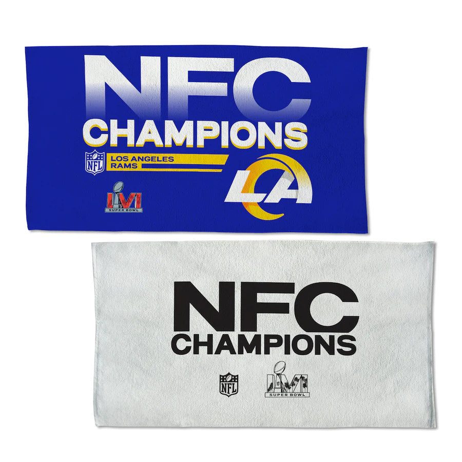 TOALLA LOS ANGELES RAMS 2021 NFC CONFERENCE CHAMPS 