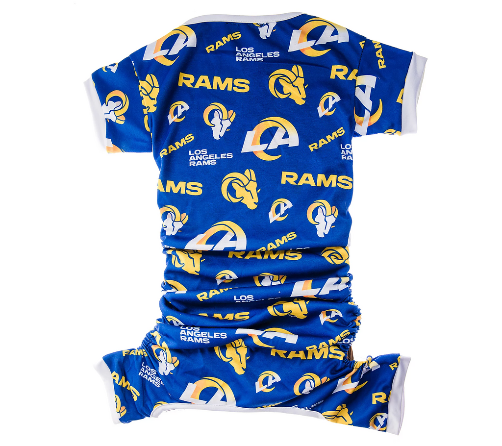 PIJAMA PARA MASCOTAS RAMS DE LOS ÁNGELES