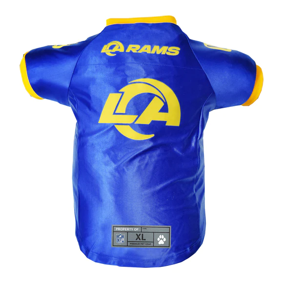 JERSEY PREMIUM PARA MASCOTAS DE LOS RAMS DE LOS ÁNGELES