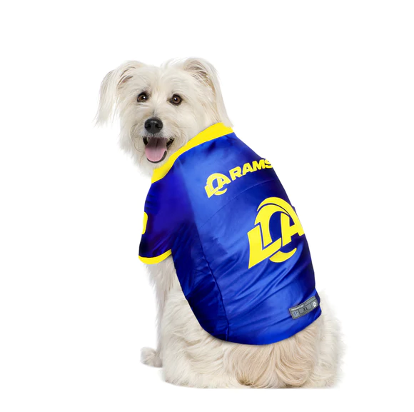 JERSEY PREMIUM PARA MASCOTAS DE LOS RAMS DE LOS ÁNGELES