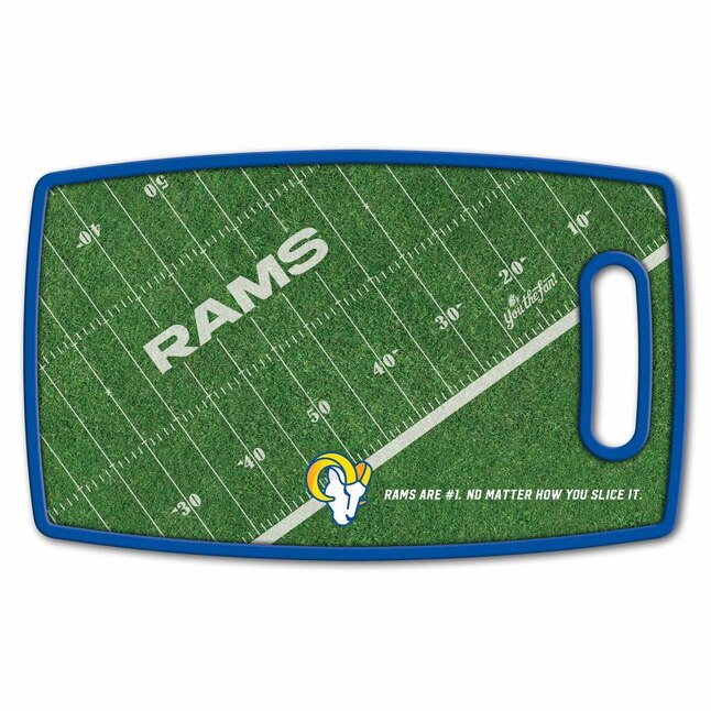 LOS ANGELES RAMS RETRO CUTTING BOARD