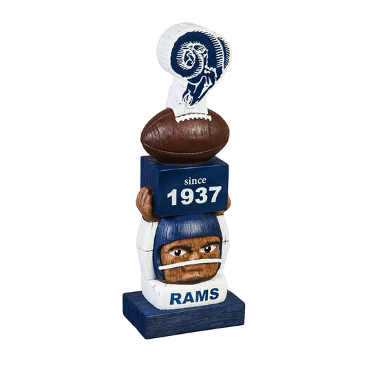 LOS ANGELES RAMS GARDEN TIKI TOTEM STATUE - RETRO