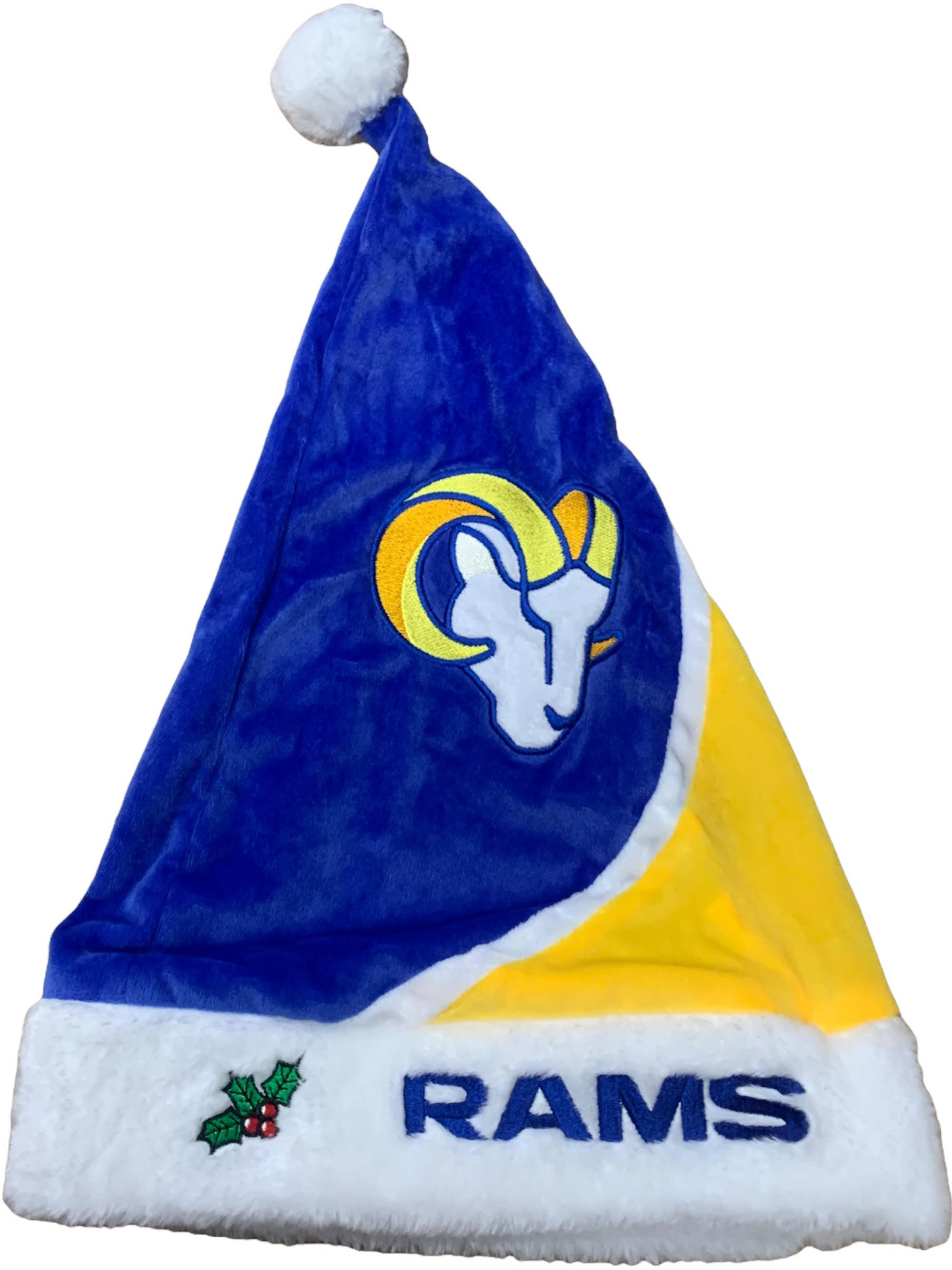 LOS ANGELES RAMS SANTA HAT