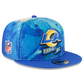 LOS ANGELES RAMS 2022 SIDELINE 9FIFTY SNAPBACK - INK
