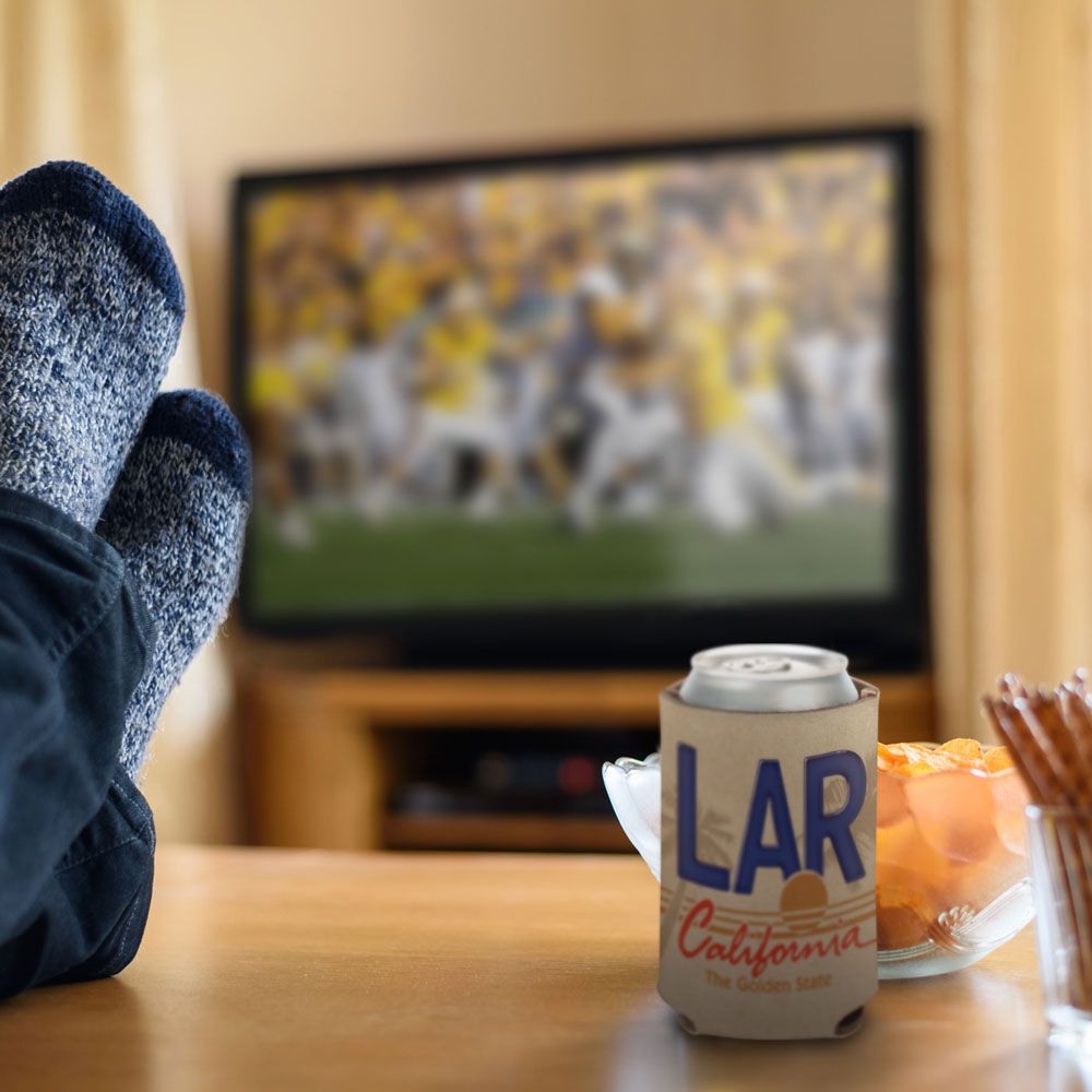 LOS ANGELES RAMS STATE PLATE CAN HOLDER