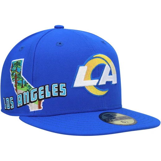 GORRO AJUSTADO 59FIFTY DE LOS ANGELES RAMS STATE VIEW