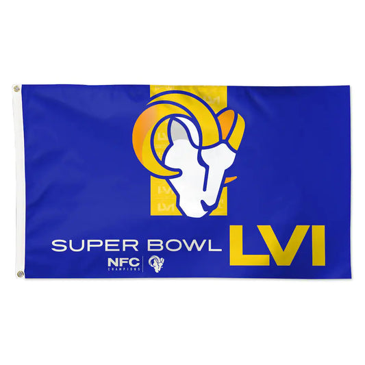 LOS ÁNGELES RAMS SUPER BOWL LVI 3 X 5 BANDERA