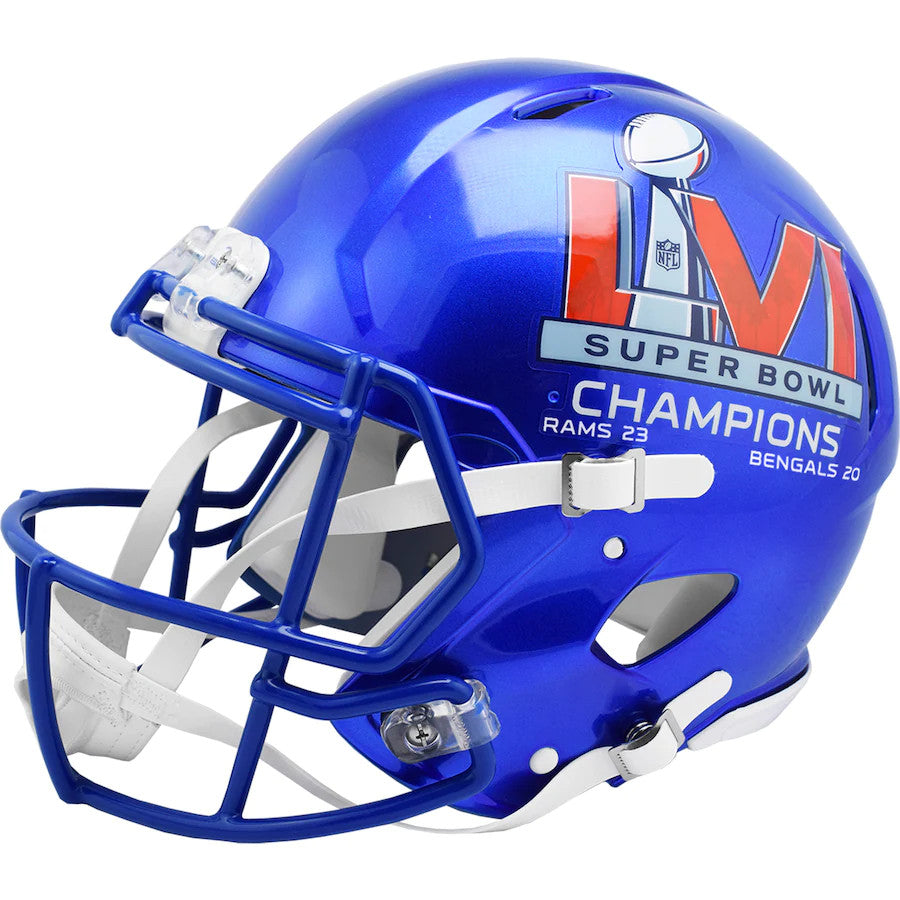 LOS ANGELES RAMS SUPER BOWL LVI CHAMPIONS SPEED HELMET
