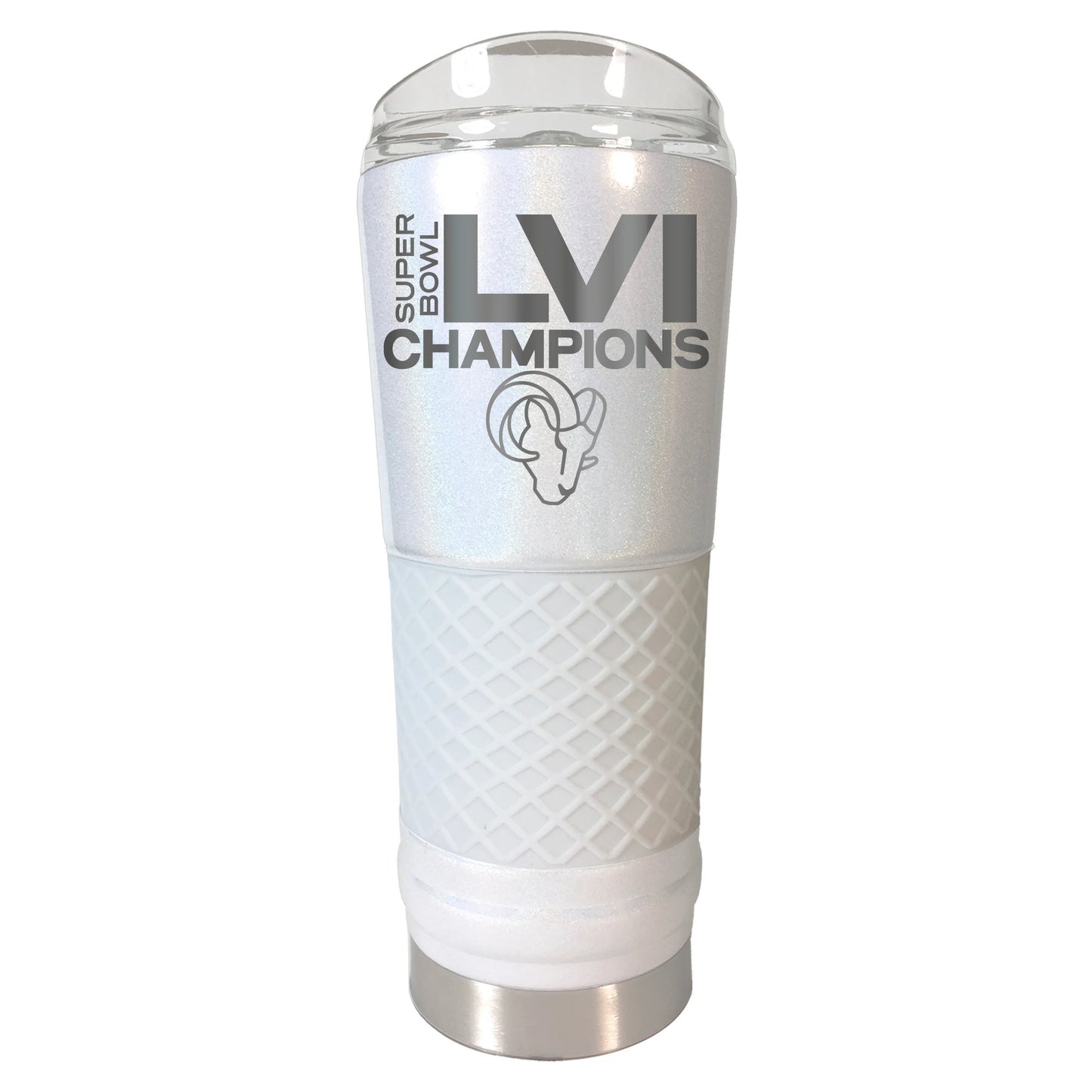 LOS ANGELES RAMS SUPER BOWL LVI CHAMPS VASO OPAL DRAFT DE 24 OZ