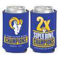 LOS ANGELES RAMS SUPER BOWL LVI CHAMPS CAN HOLDER