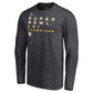 LOS ANGELES RAMS SUPER BOWL LVI CHAMPS MEN'S LONG SLEEVE ROSTER SIGNATURE T-SHIRT