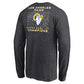 LOS ANGELES RAMS SUPER BOWL LVI CHAMPS MEN'S LONG SLEEVE ROSTER SIGNATURE T-SHIRT