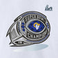 LOS ANGELES RAMS SUPER BOWL LVI CHAMPS CAMISETA CON ANILLO BLING PARA HOMBRE