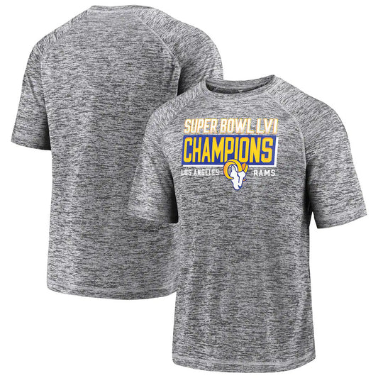 LOS ANGELES RAMS SUPER BOWL LVI CHAMPS MEN'S STACKED DEPTH T-SHIRT