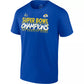 LOS ANGELES RAMS SUPER BOWL LVI CHAMPS MEN'S STACKED ROSTER T-SHIRT