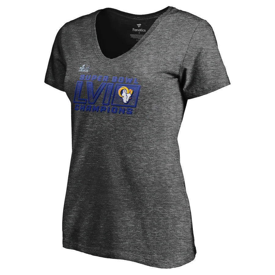 LOS ANGELES RAMS SUPER BOWL LVI CHAMPS WOMEN'S FUMBLE T-SHIRT