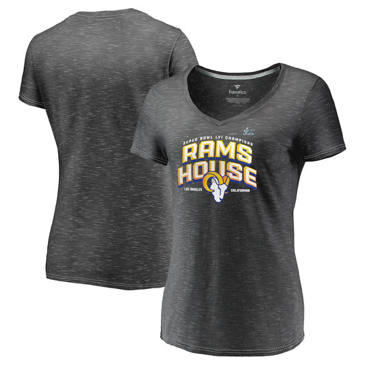 LOS ANGELES RAMS SUPER BOWL LVI CHAMPS WOMEN'S RUNNING BACK HOMETOWN T-SHIRT