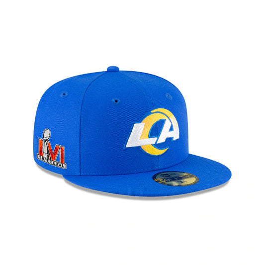 LOS ANGELES RAMS SUPER BOWL LVI SIDEPATCH 59FIFTY FITTED