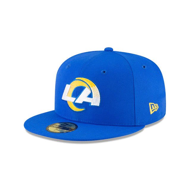 LOS ANGELES RAMS TEAM BASIC LOGO 59FIFTY FITTED
