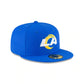 LOS ANGELES RAMS TEAM BASIC LOGO 59FIFTY FITTED