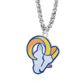 COLLAR CON LOGOTIPO DEL EQUIPO RAMS DE LOS ÁNGELES