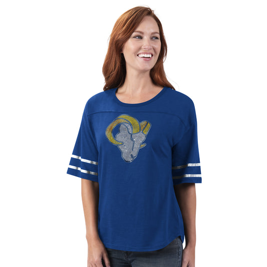 CAMISETA BLITZ PARA MUJER LOS ANGELES RAMS