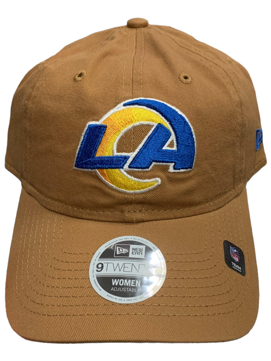 LOS ANGELES RAMS WOMEN'S CORE CLASSIC 9TWENTY ADJUSTABLE - TAN