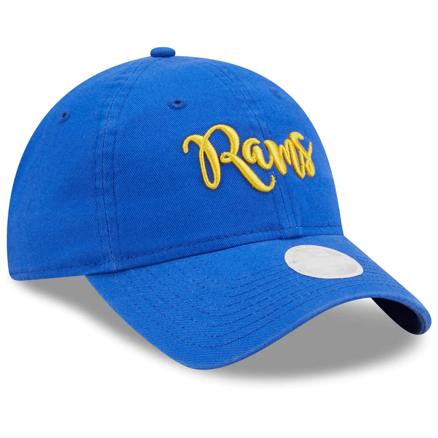LOS ANGELES RAMS WOMEN'S SCRIPT 9TWENTY ADJUSTABLE