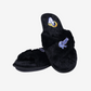 LOS ANGELES RAMS WOMEN'S SCRIPT CROSS SLIPPERS