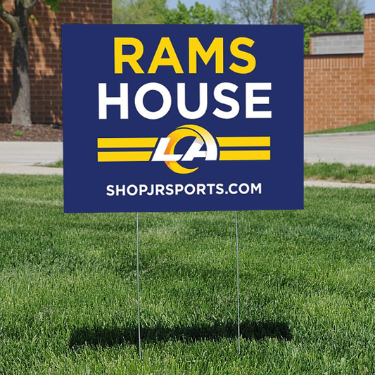 LETRERO DE PATIO DE LOS RAMS DE LOS ÁNGELES