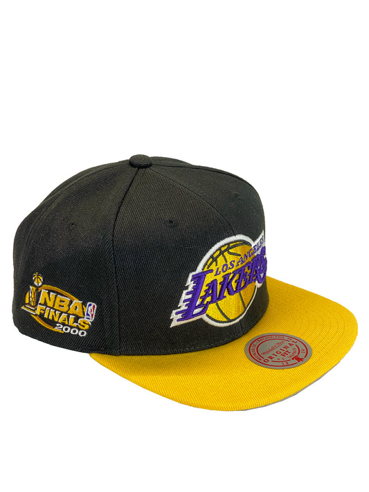 LOS ANGELS LAKERS 2000 FINALS PATCH SNAPBACK