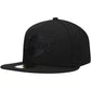 LOS ANGELS LAKERS NEGRO SOBRE NEGRO LOGOTIPO BÁSICO 59FIFTY