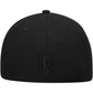 LOS ANGELS LAKERS NEGRO SOBRE NEGRO LOGOTIPO BÁSICO 59FIFTY