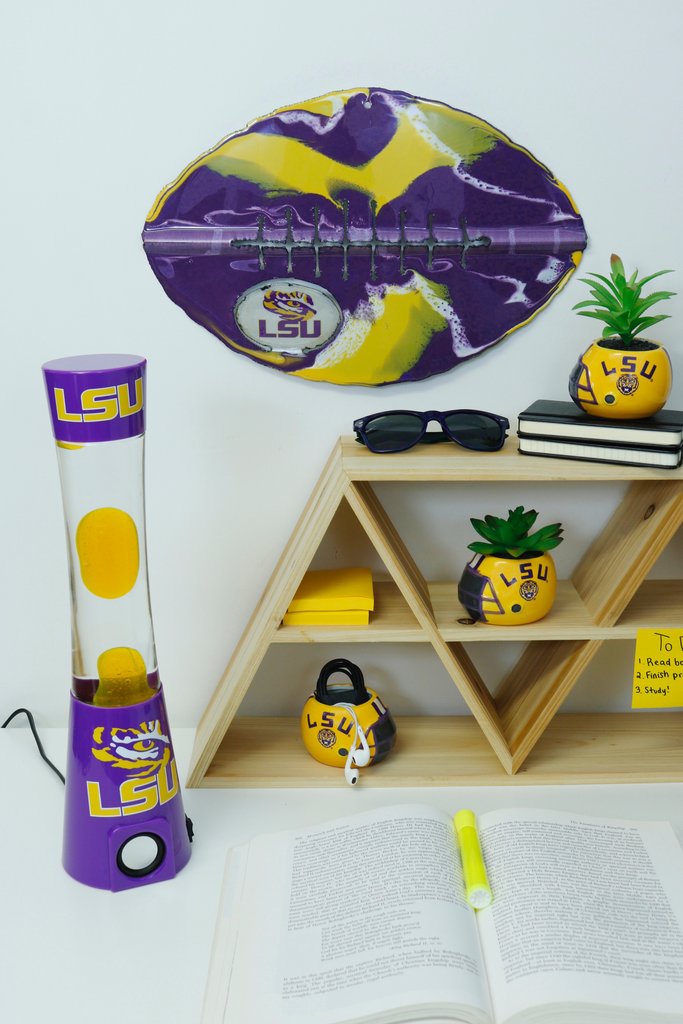 LSU TIGERS MAGMA LAMP SPEAKER